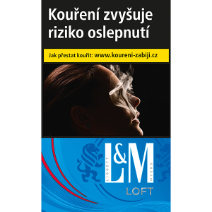 L&M Loft True Blue KS BOT 20 SLI 166Kč U