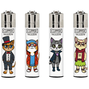 Zapalovač Clipper CP11RH Feline Fashion