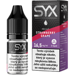 Liquid Syx Nic Salt 10ml Strawberry Grape 16,5mg/ml