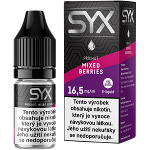 Liquid Syx Nic Salt 10ml Mixed Berries 16,5mg/ml