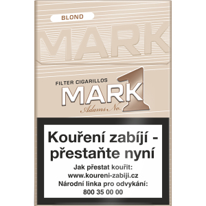 Doutníky Mark Adams No.1 Filter Cigarillos 17ks Blond