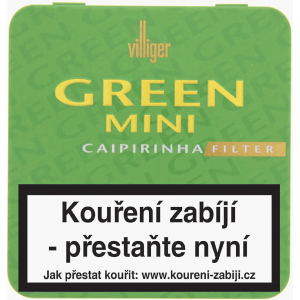 Doutníky Villiger Green Mini Filter 20ks