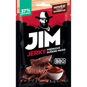Sušené maso Jim Jerky Hovězí BBQ 23g