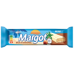 Margot bílá a karamel 40g