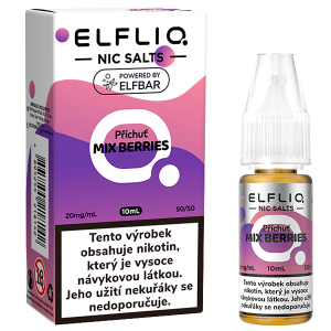 Liquid Elfliq Nic Salt 10ml Mixed Berries 20mg/ml