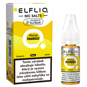 Liquid Elfliq Nic Salt 10ml Mango 20mg/ml