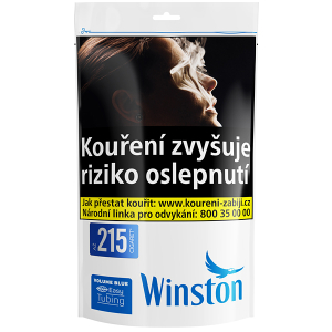 Tabák cigaretový Winston Blue 88g Stand-up pouch