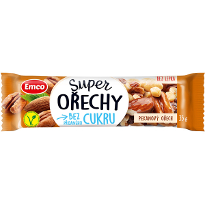 Emco Super Ořechy bez přidaného cukru Pekan 35g