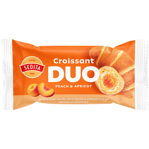 Sedita Croissant Duo 50g Peach & Apricot