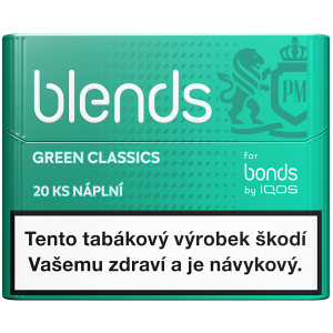Tabáková náplň BLENDS Green Classics U