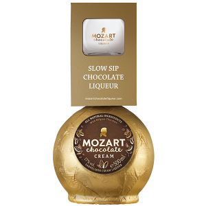 Mozart Chocolate Gold Cream 0,5l 17%+Sklo