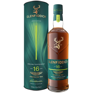 Whisky Glenfiddich 16YO 0,7l 43% Aston Martin (tuba)