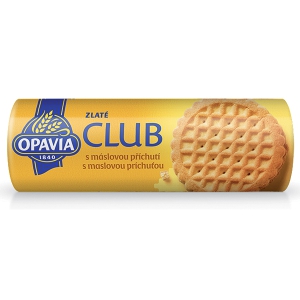 Zlaté Club s Máslovou Příchutí 140g Opavia