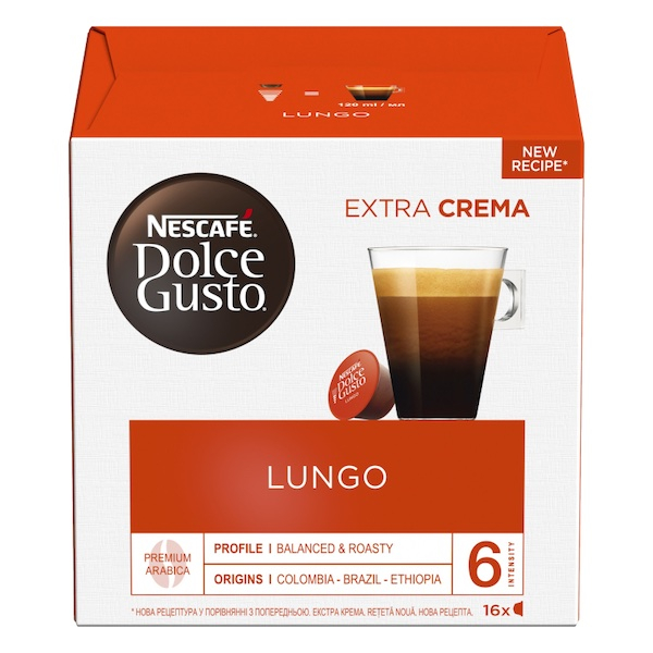 Nescafé Dolce Gusto Caffe Lungo 104g