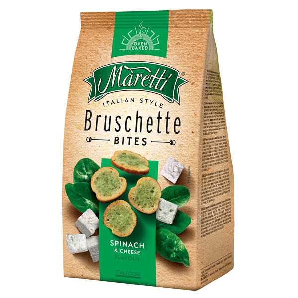 Bruschette Maretti Spinach Cheese 70g