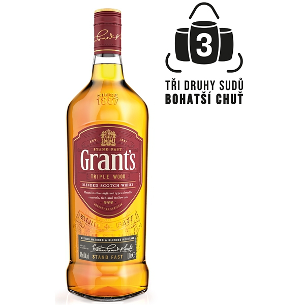 Whisky Grants 1l 40%