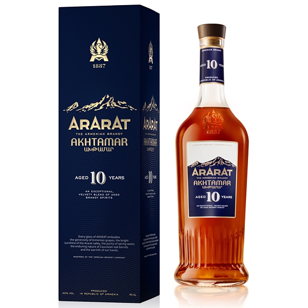 Ararat 10 letá 40% 0,7l (darčekové balenie kazeta)