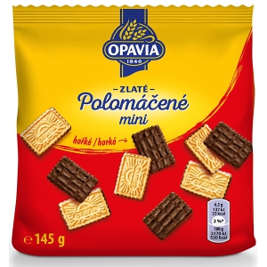 Zlaté Polomáčené Mini Hořké 145g